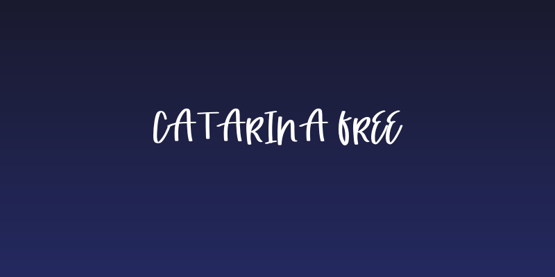 Catarina Free Social Header