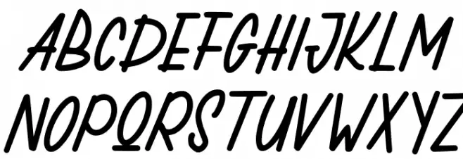 CatarsFREE Schriftart Groß