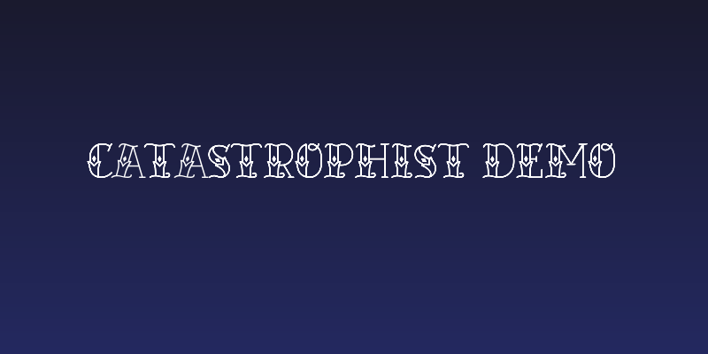 Catastrophist Demo Social Header