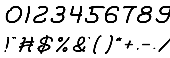 Catatan Harian Bold Font OTHER CHARS