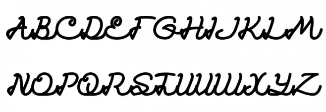 Catatan Harian Bold Schriftart Groß