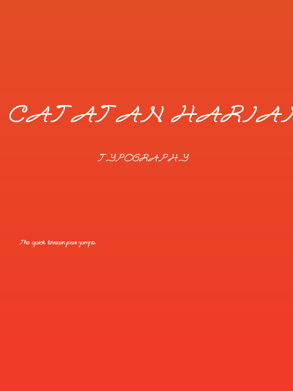 Catatan Harian Poster