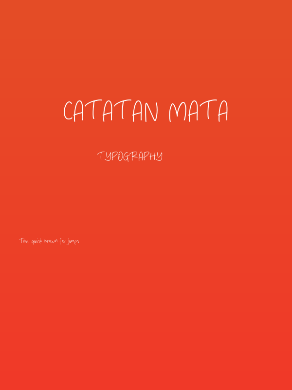 Catatan Mata Poster