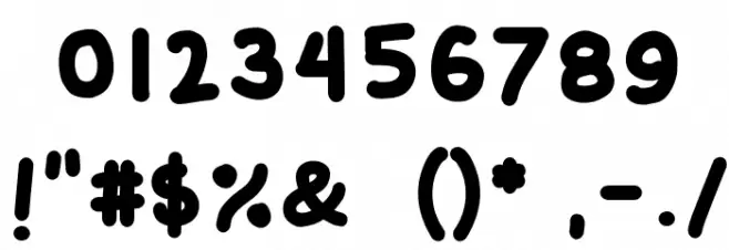 CatatanPerjalanan Font OTHER CHARS