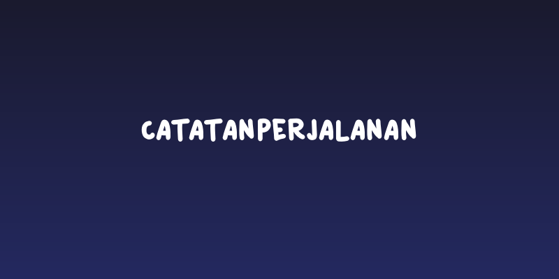 CatatanPerjalanan Social Header