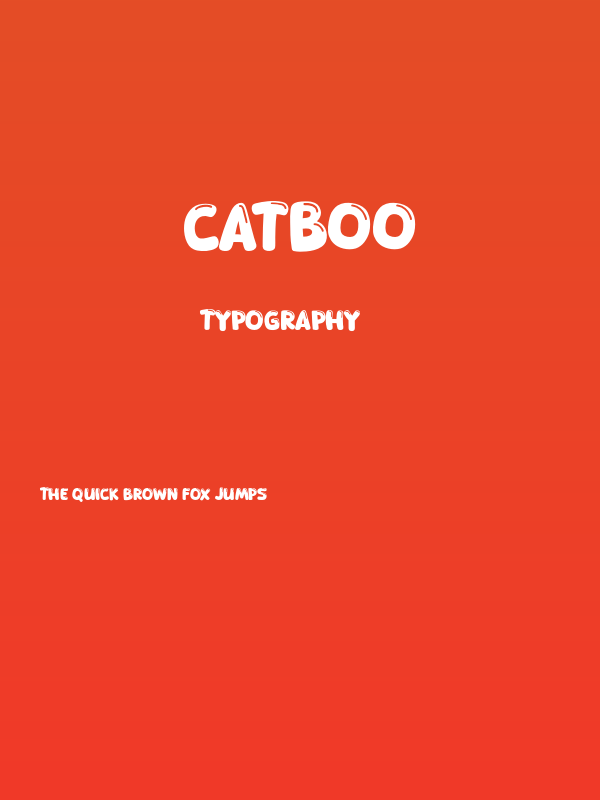 Catboo Poster