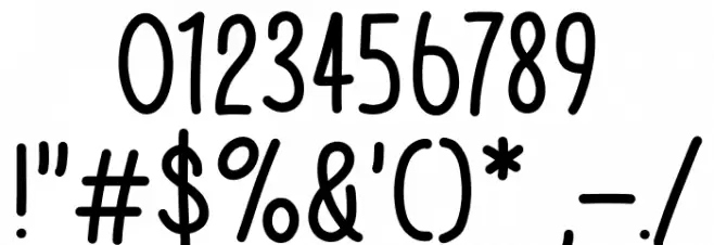 Catbrother Font OTHER CHARS