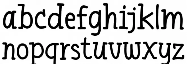 Catbrother خط أحرف صغيرة