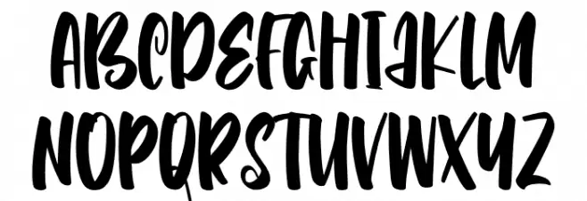 Catch Talent Schriftart Groß