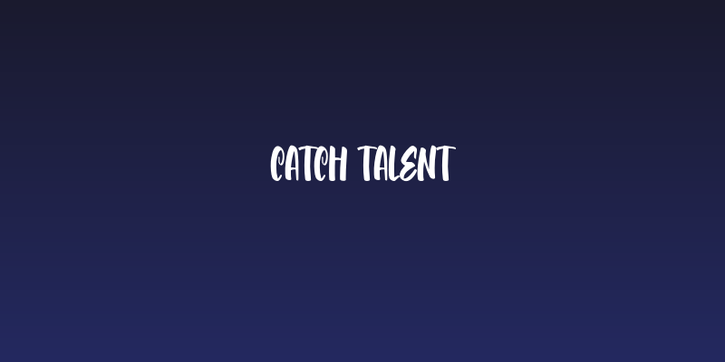 Catch Talent Social Header