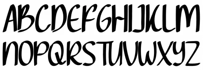 Catch You Demo Brush Schriftart Groß
