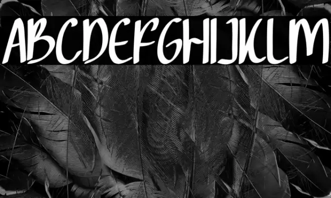 Catch You Demo Brush Font examples