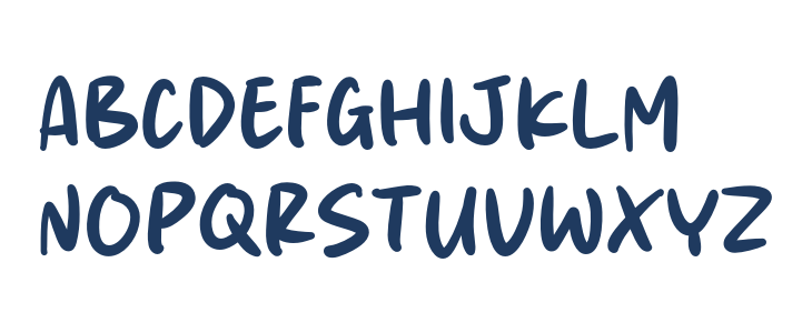 Catchy Fish Uppercase