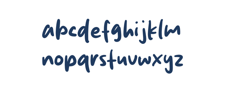 Catchy Fish Lowercase