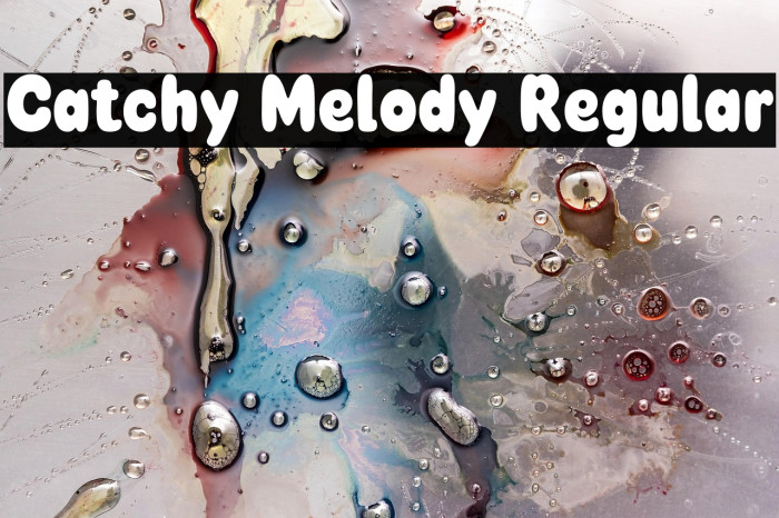 Catchy Melody Regular Example 1