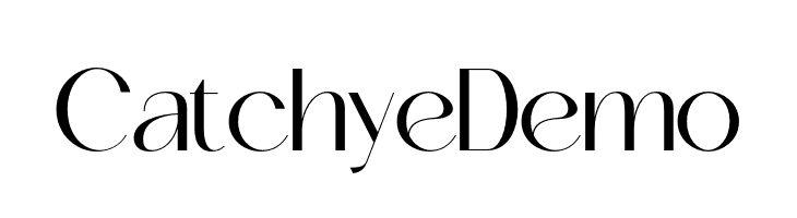 Catchye Demo  Скачать бесплатные шрифты