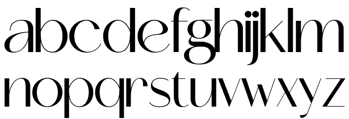 Catchye Demo Font LOWERCASE