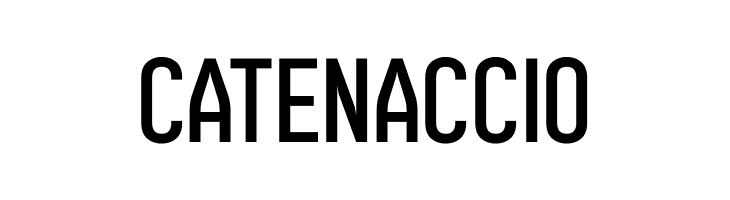 Catenaccio  Frei Schriftart Herunterladen