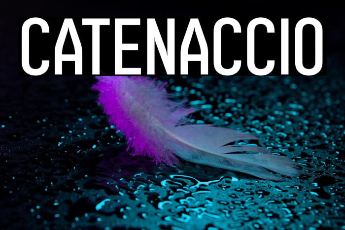 Catenaccio Example 1