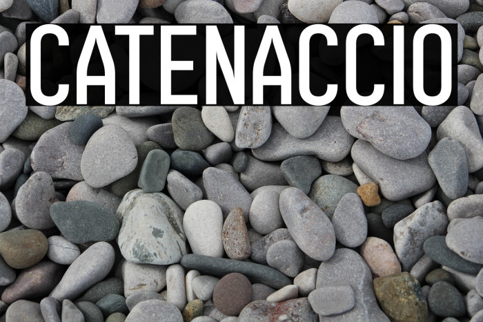 Catenaccio Example 2