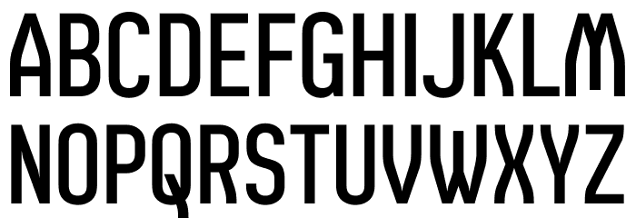 Catenaccio Font LOWERCASE