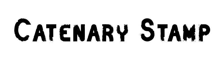 Catenary Stamp  免费字体下载