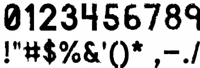 Catenary Stamp Font OTHER CHARS