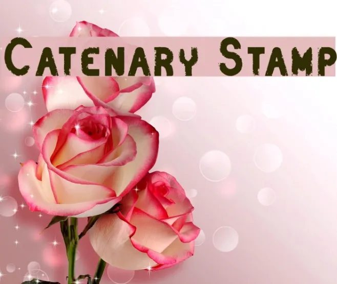 Catenary Stamp Example 2