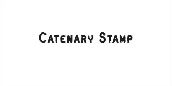 Catenary Stamp Logo