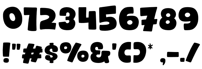 Catfiles Font OTHER CHARS
