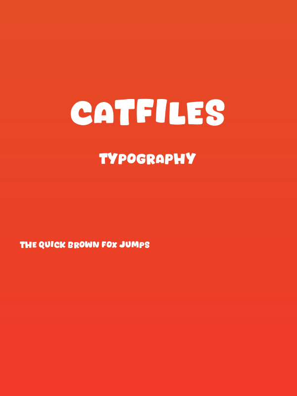 Catfiles Poster