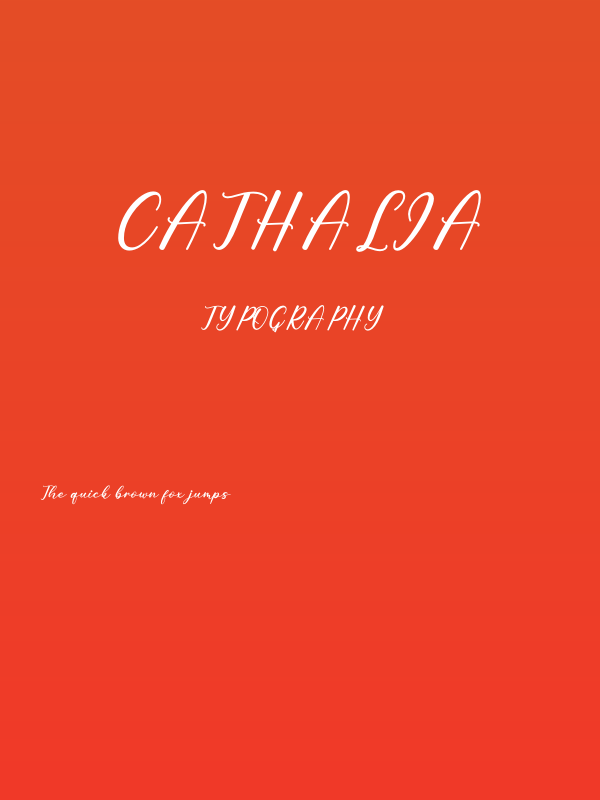 Cathalia Poster