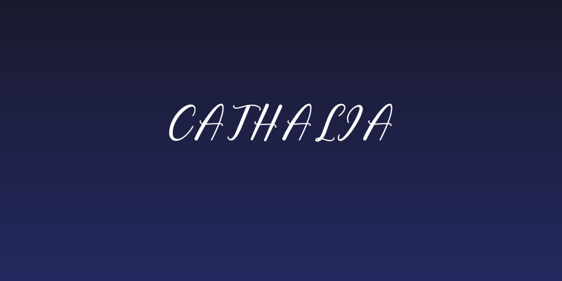 Cathalia Social Header