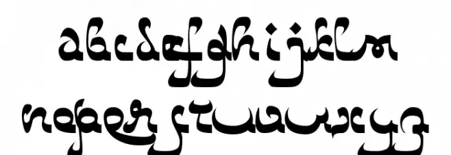 Catharsis Bedouin फ़ॉन्ट अपरकेस