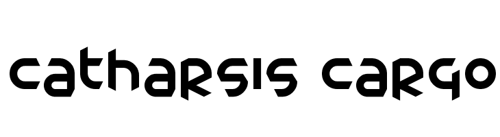 Catharsis Cargo Font