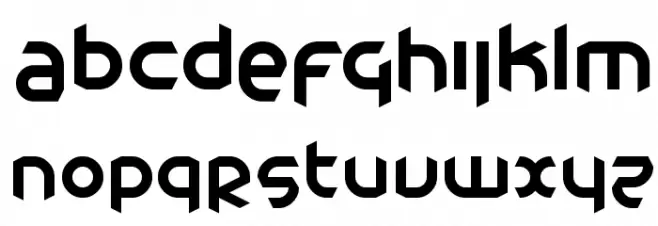 Catharsis Cargo Font Litere mici