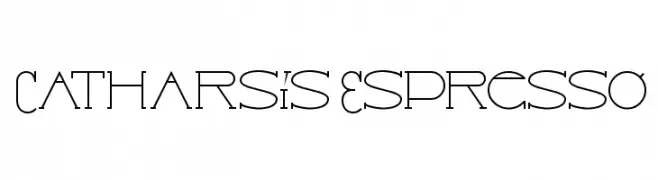 Catharsis Espresso  免费字体下载