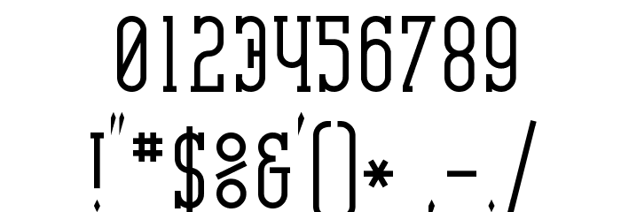 Catharsis Requiem Bold Font OTHER CHARS