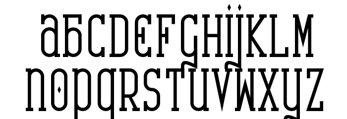 Catharsis Requiem Bold Font LOWERCASE