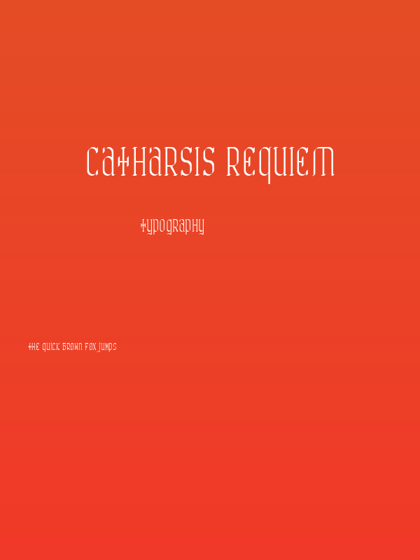 Catharsis Requiem Poster