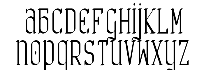 Catharsis Requiem Font LOWERCASE