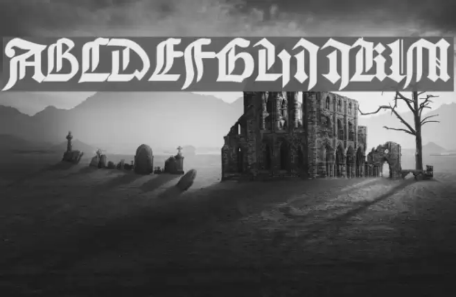 Cathedral Normal फ़ॉन्ट examples