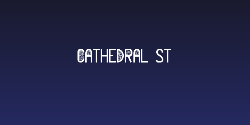 Cathedral St Social Header
