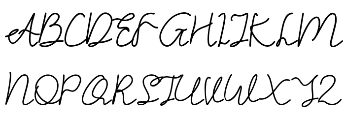 Catherina DEMO Bold Font OTHER CHARS