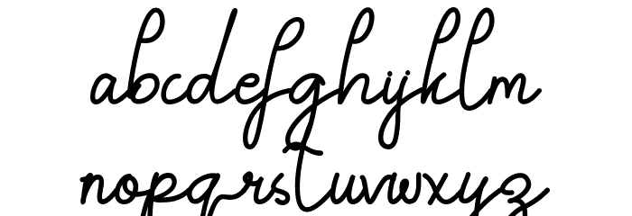 Catherina DEMO Bold Font LOWERCASE