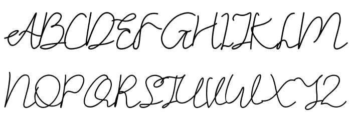 Catherina DEMO Font OTHER CHARS