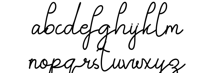 Catherina DEMO Font LOWERCASE
