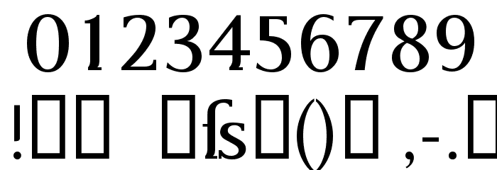 Catherine Font OTHER CHARS