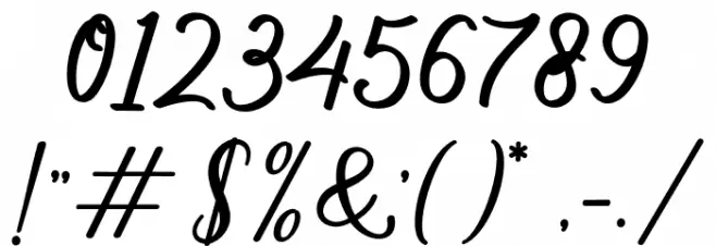 Catherine Font OTHER CHARS