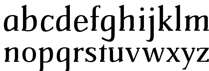 Catherine Font LOWERCASE
